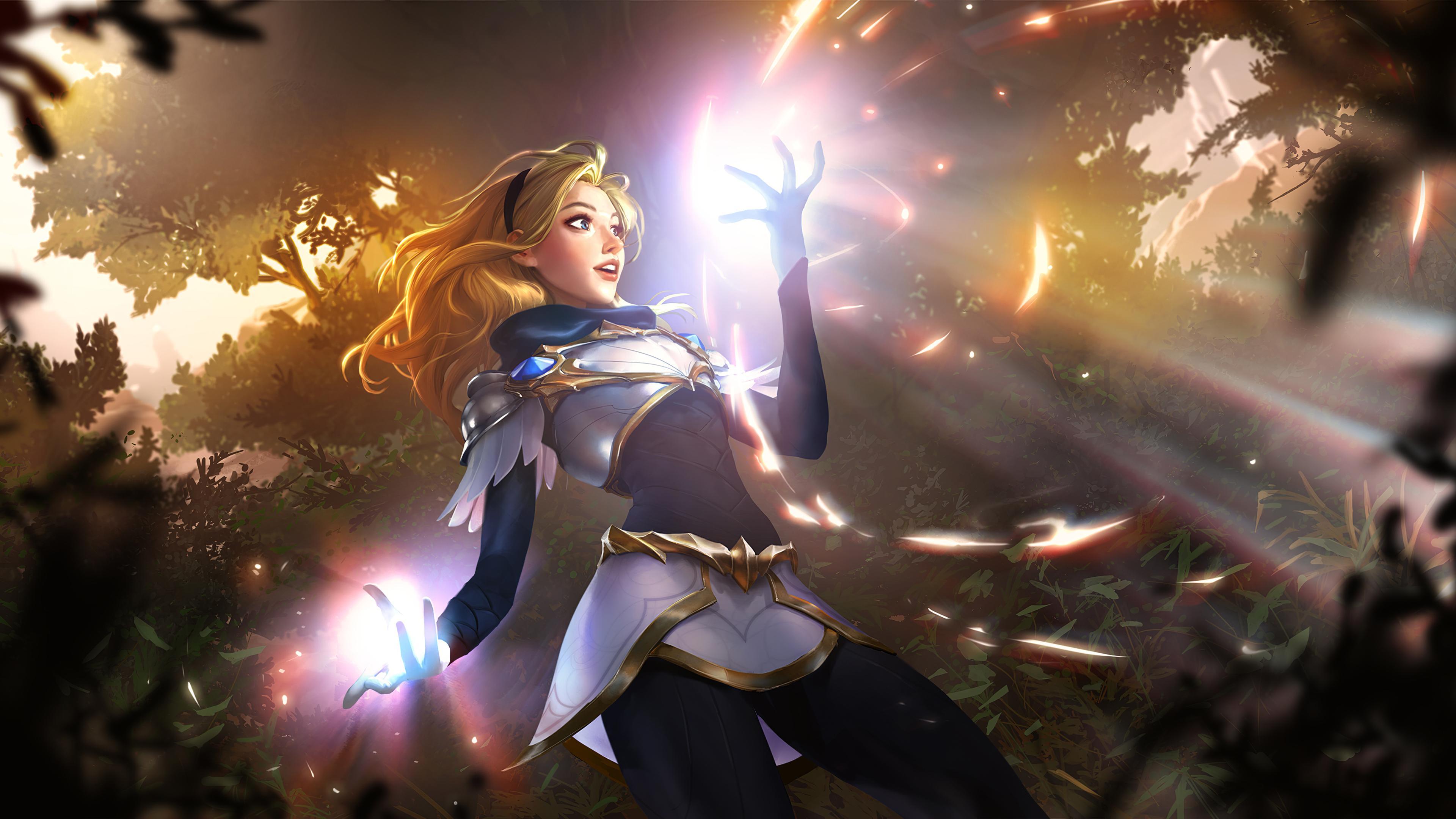 League Of Legends Magic Lux Wallpapers