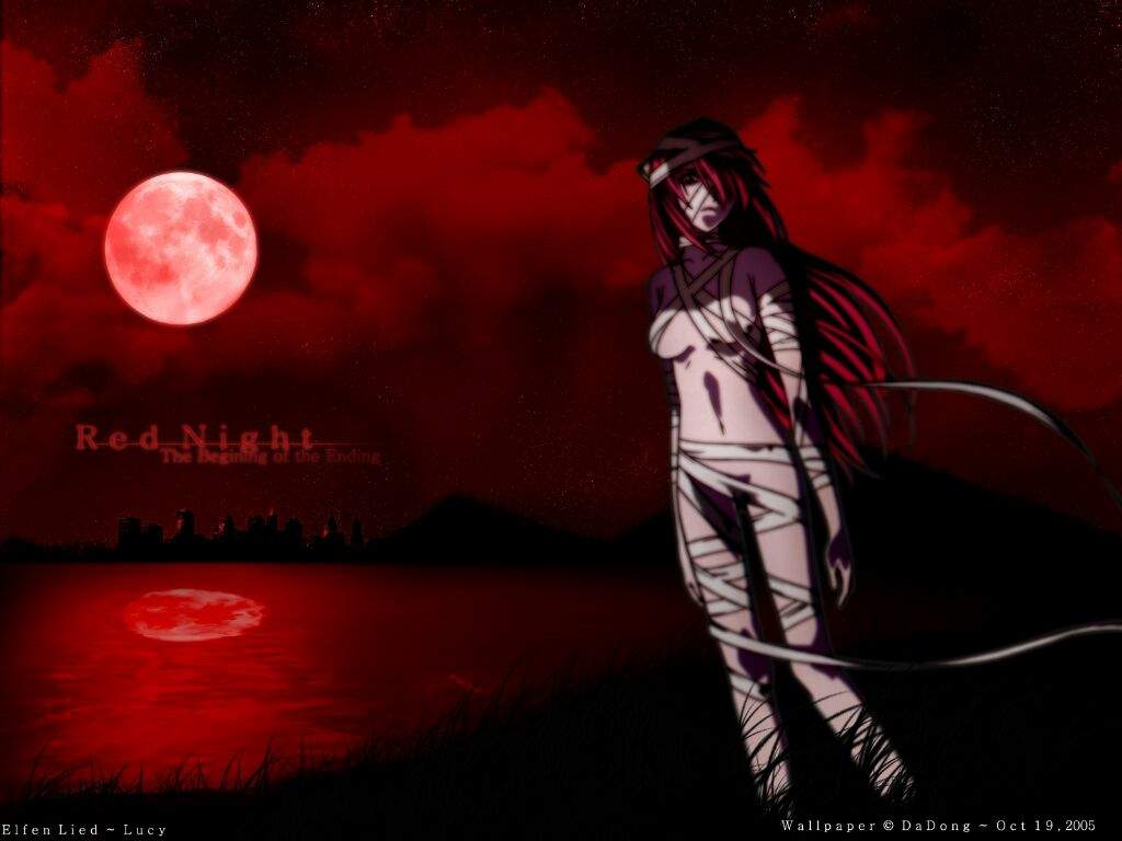 Lucy From Elfen Lied Wallpapers