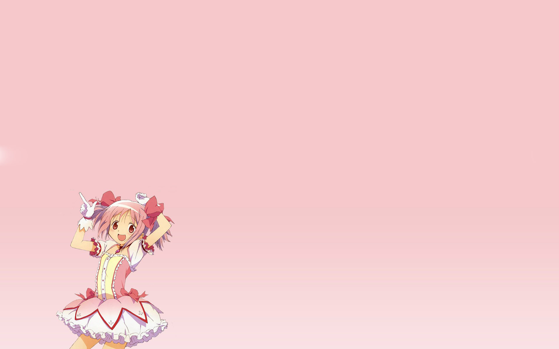 Madoka Kaname From Puella Magi Madoka Magica Wallpapers