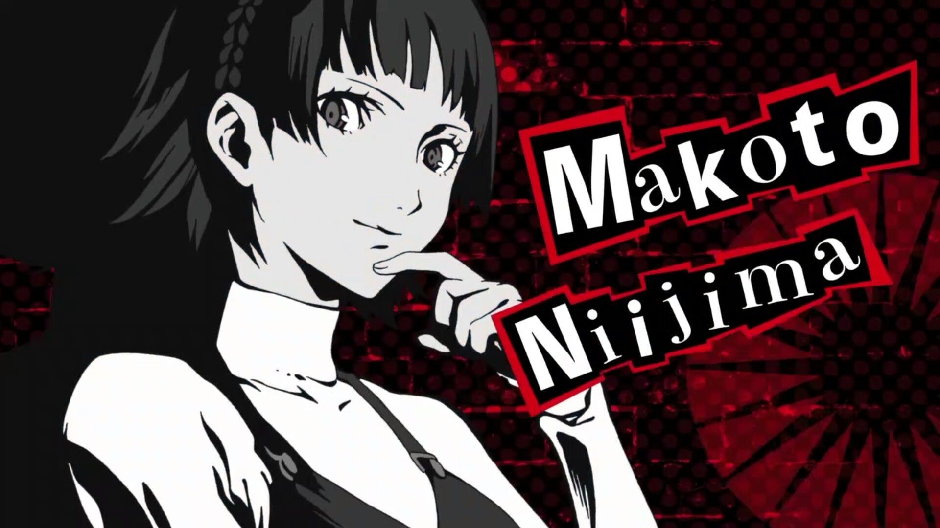 Makoto Niijima Persona 5 Art Wallpapers