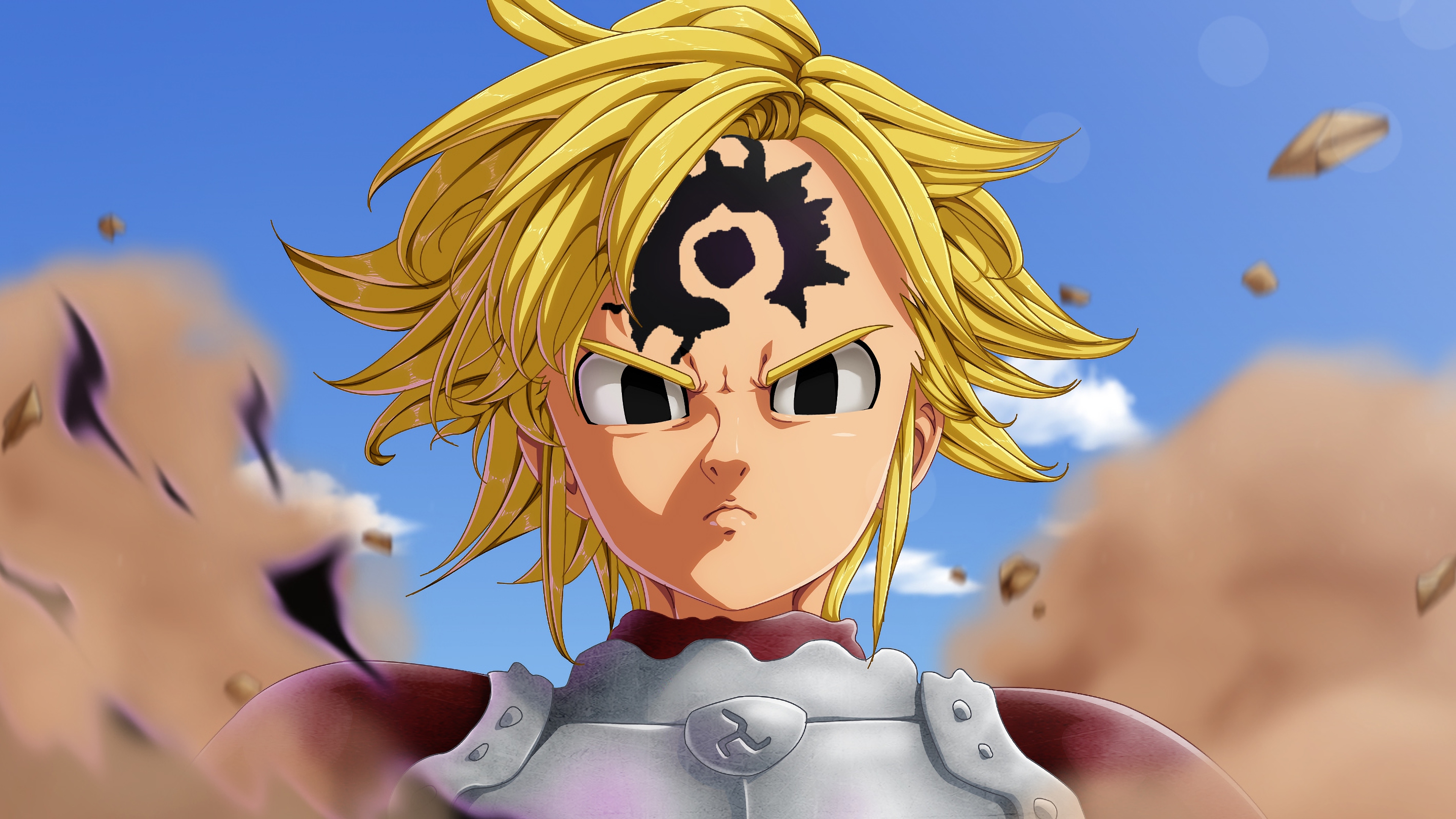 Meliodas From Demon The Seven Deadly Sins Wallpapers