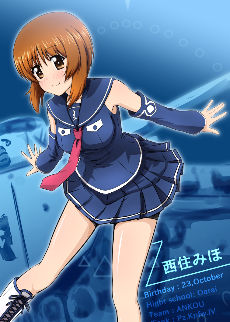 Miho Nishizumi Girls Und Panzer Wallpapers