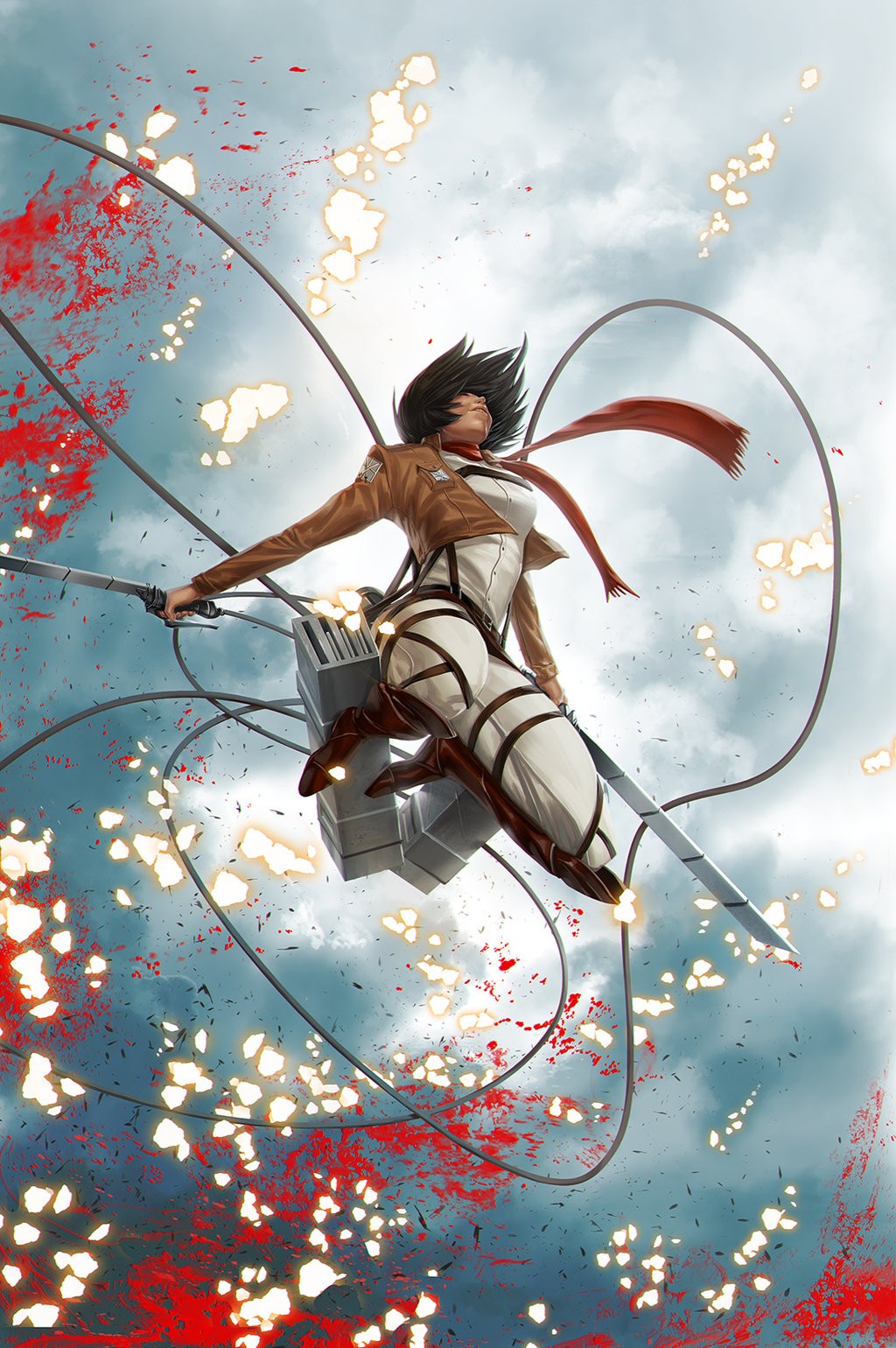 Mikasa Ackerman Anime Wallpapers