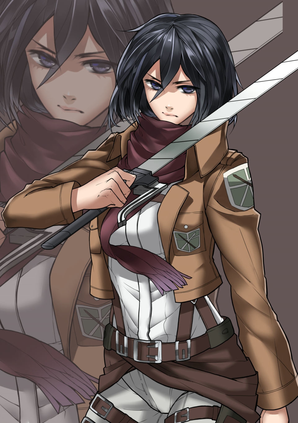 Mikasa Ackerman Art Wallpapers