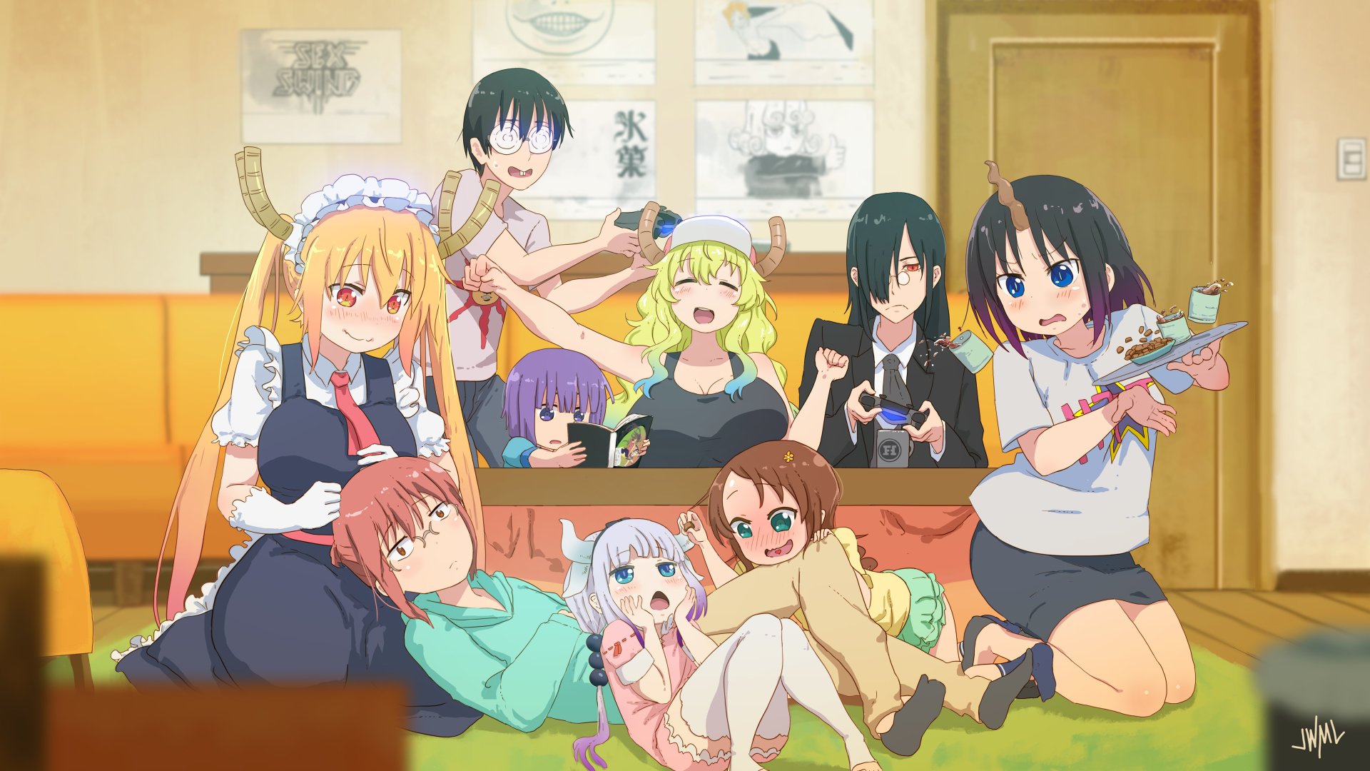 Miss Kobayashi'S Dragon Maid Wallpapers