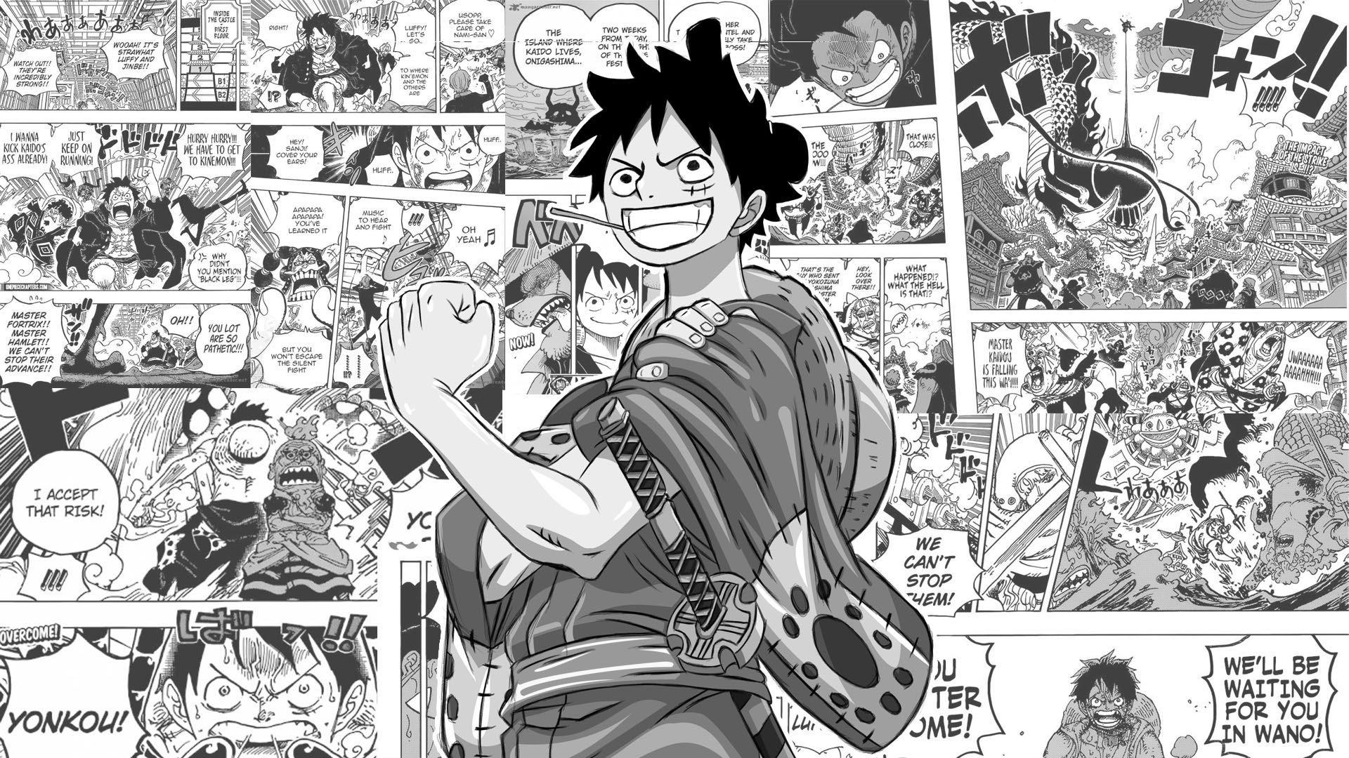 Monkey D Luffy Manga Wallpapers