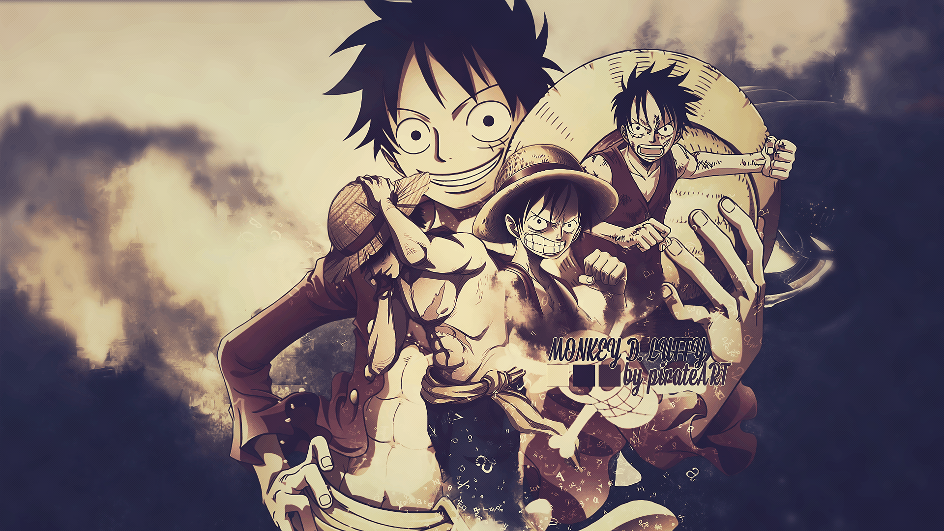 Monkey Luffy Op Art Wallpapers