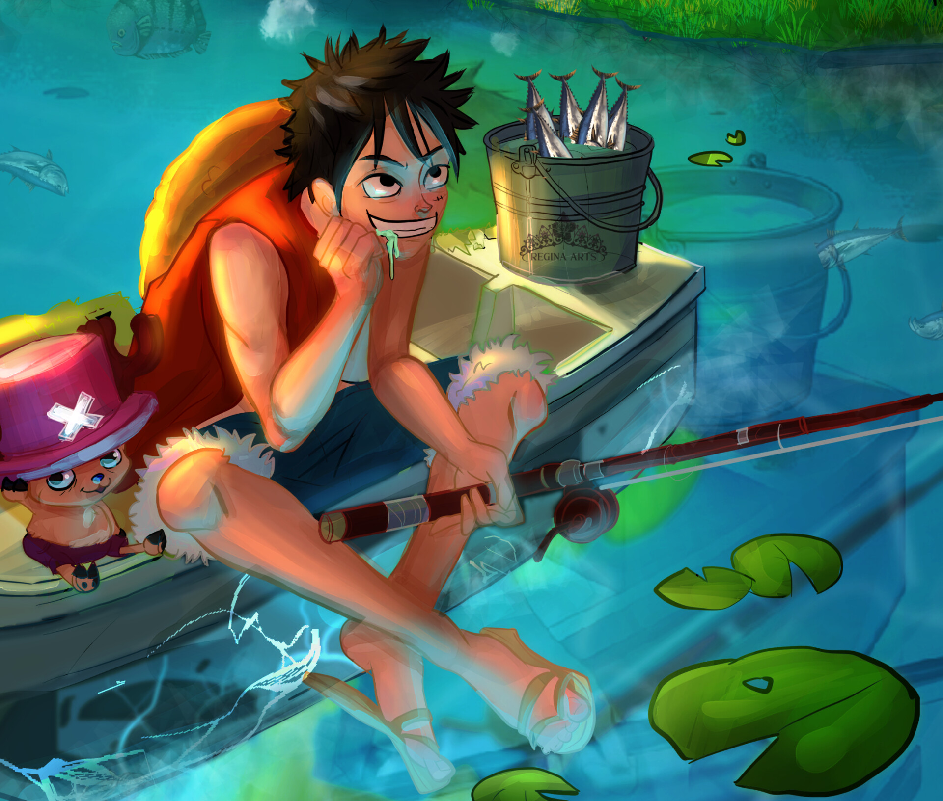 Monkey Luffy Op Art Wallpapers