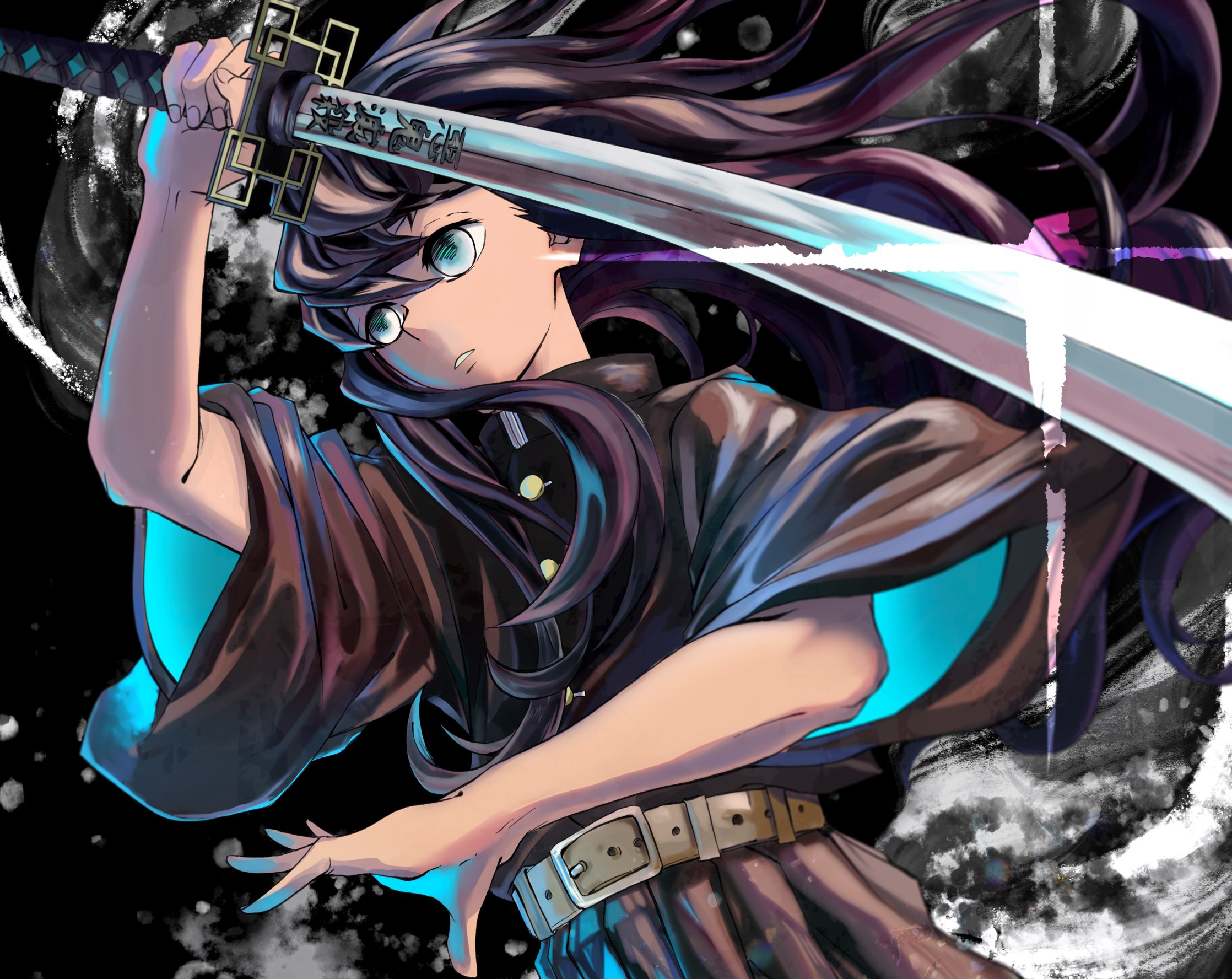 Muichiro Tokito Kimetsu No Yaiba Art Wallpapers