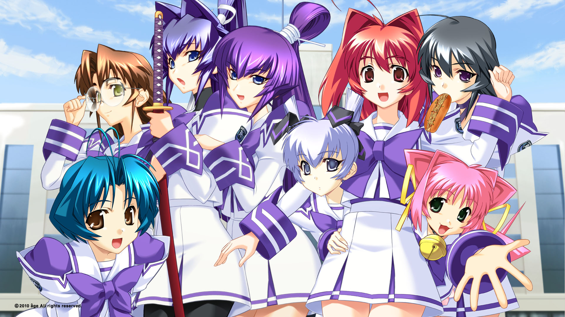 Muv-Luv Alternative Hd Characters Wallpapers