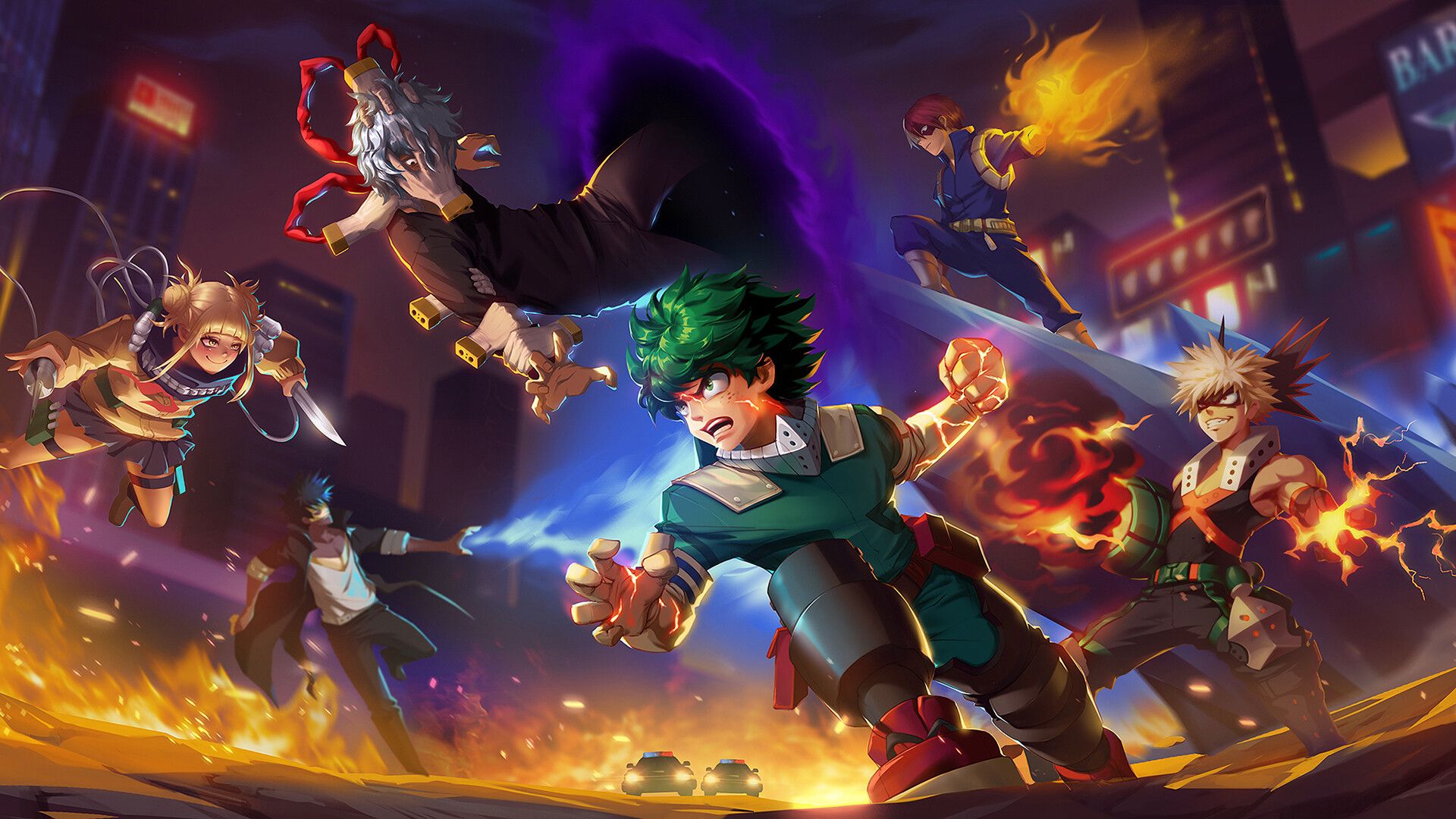 My Hero Academia 4K Cool Art Wallpapers