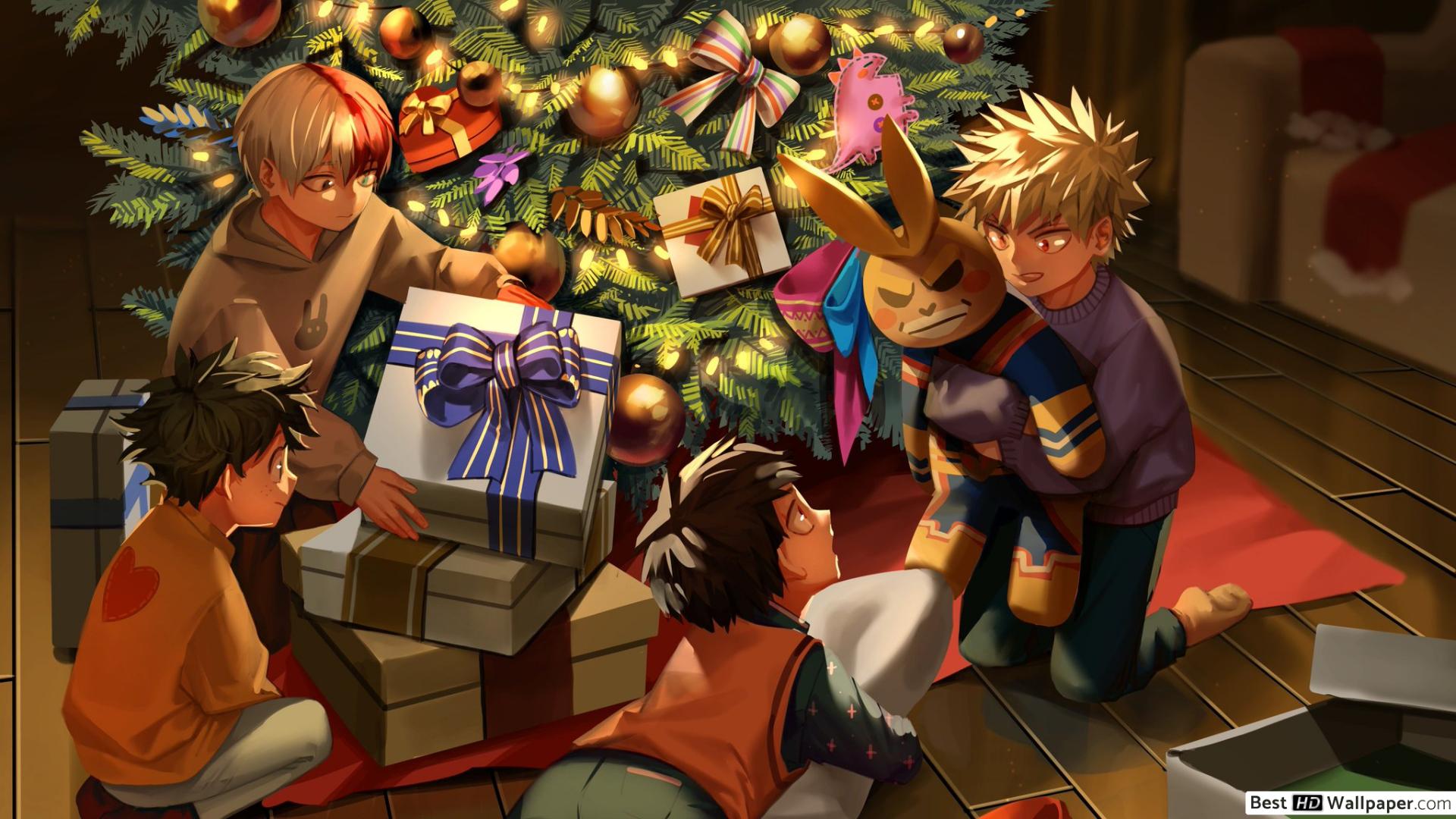 My Hero Academia Christmas Wallpapers