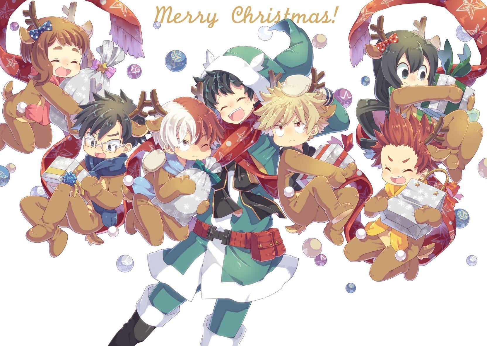 My Hero Academia Christmas Wallpapers