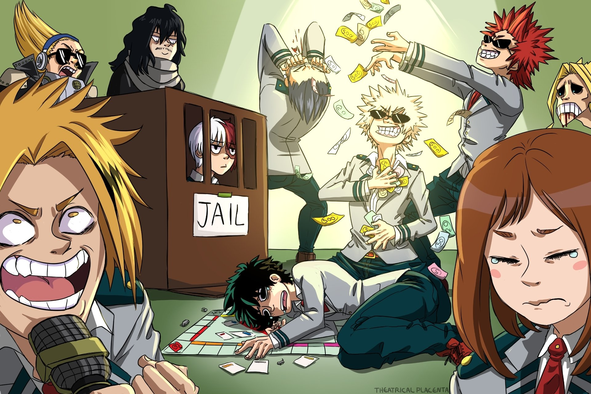 My Hero Academia Funny Wallpapers