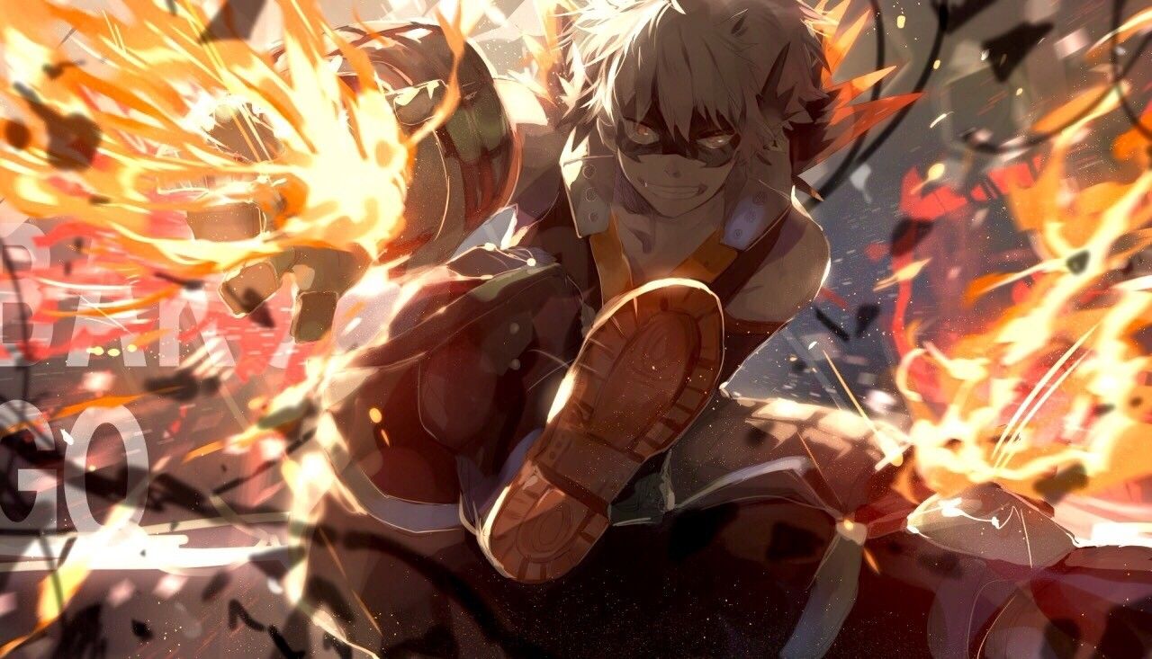 My Hero Academia Katsuki Bakugou Art Wallpapers