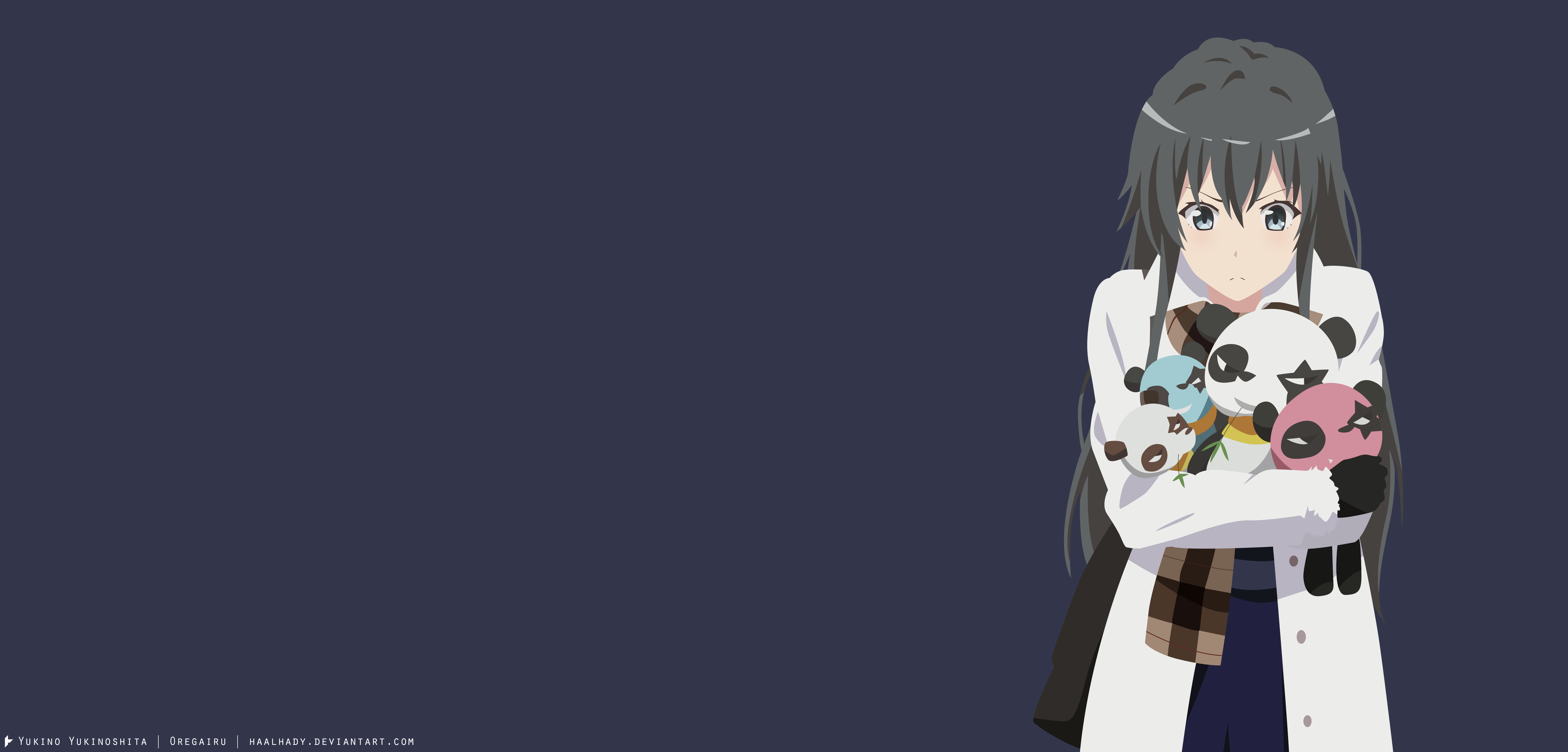 My Teen Romantic Comedy Snafu Minimalist Art Wallpapers