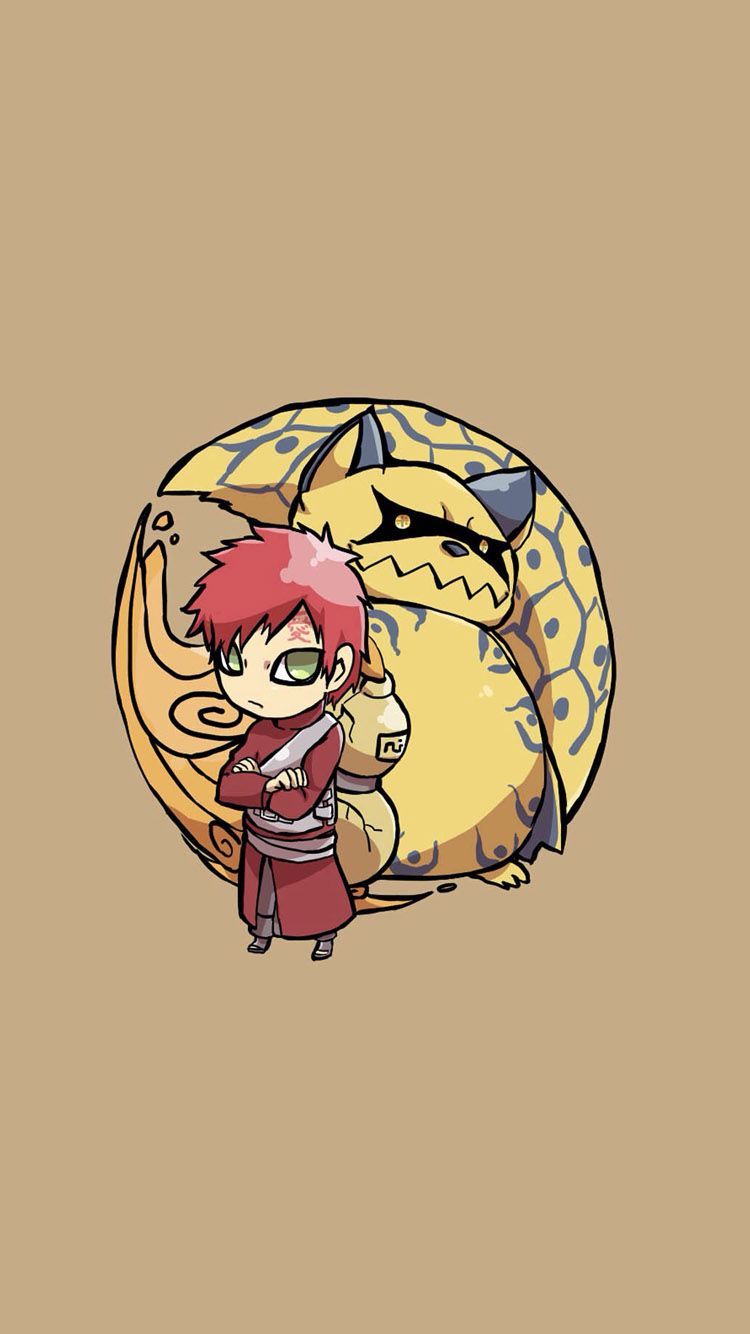 Naruto And Gaara Iphone Wallpapers