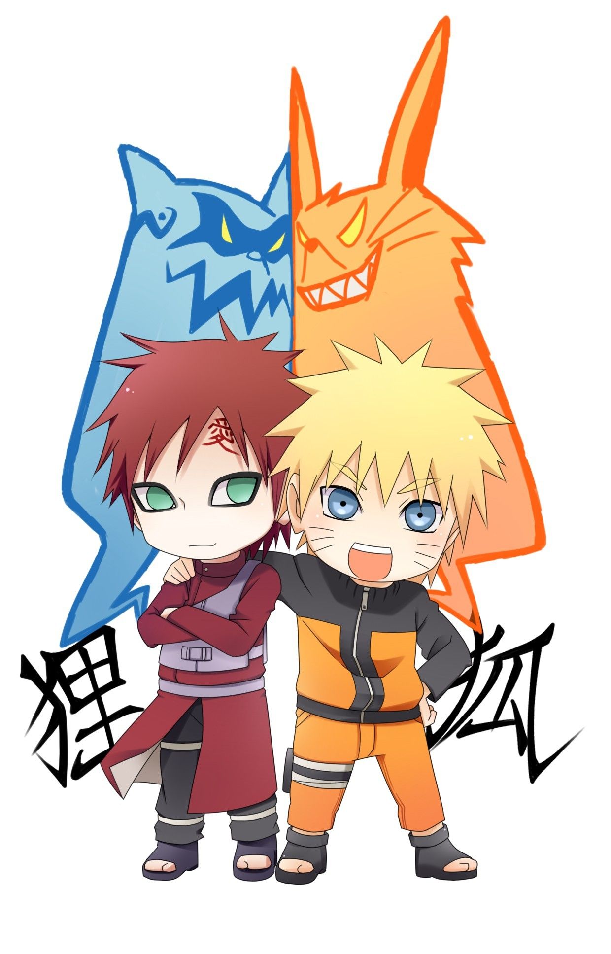 Naruto And Gaara Iphone Wallpapers