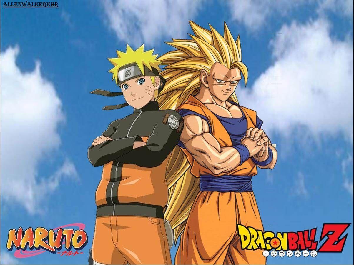 Naruto And Goku Wallpapers