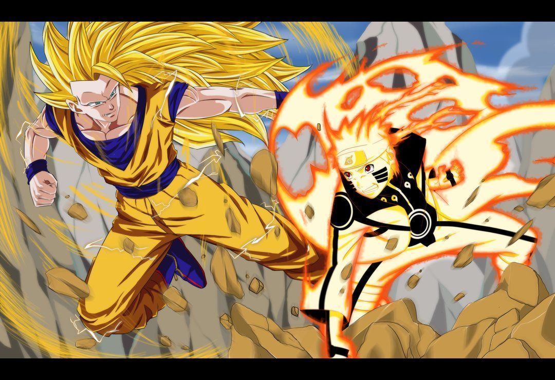 Naruto And Goku Fusion Wallpapers