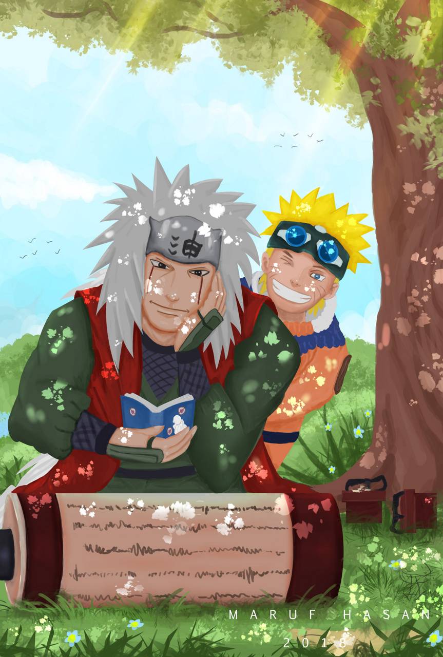 Naruto And Jiraiya Popsicle Wallpapers