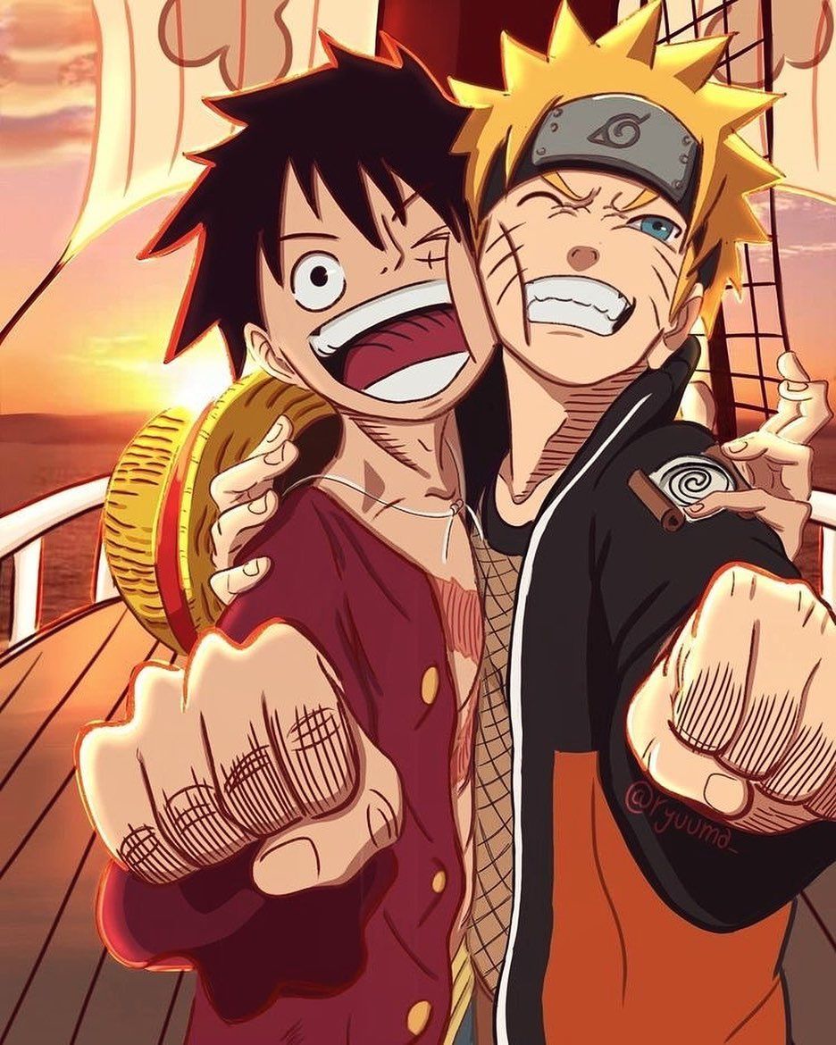 Naruto And Luffy Wallpapers