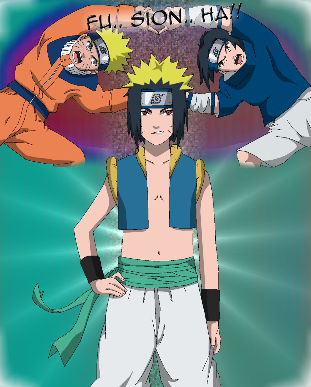 Naruto And Sasuke Fuse Wallpapers