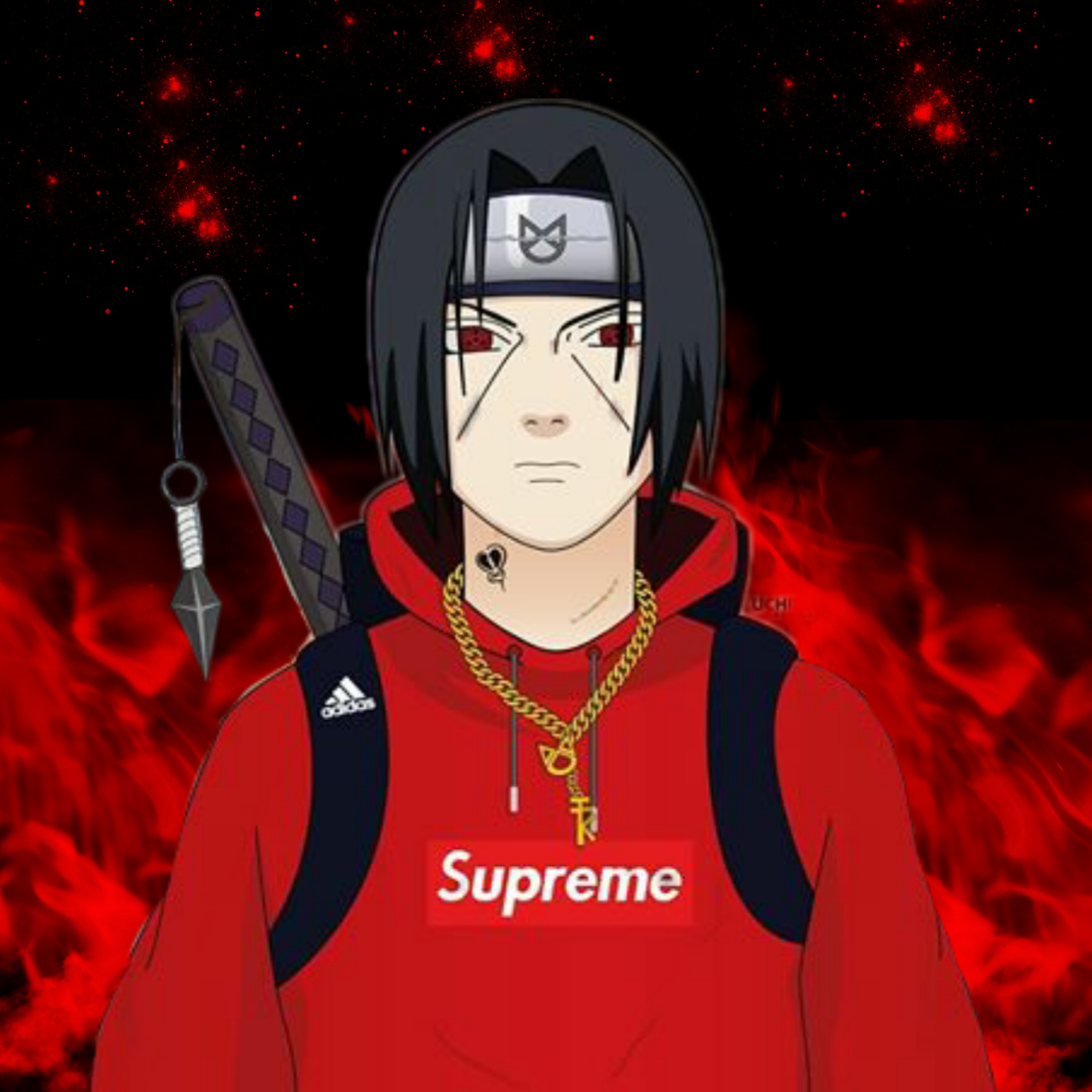 Naruto Bape Supreme Wallpapers