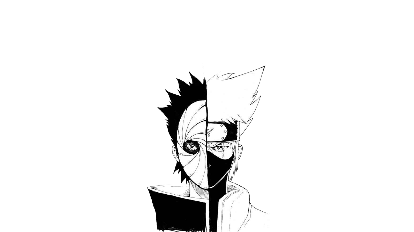 Naruto Black And White Wallpapers