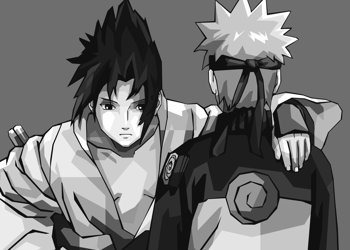 Naruto Black And White Wallpapers