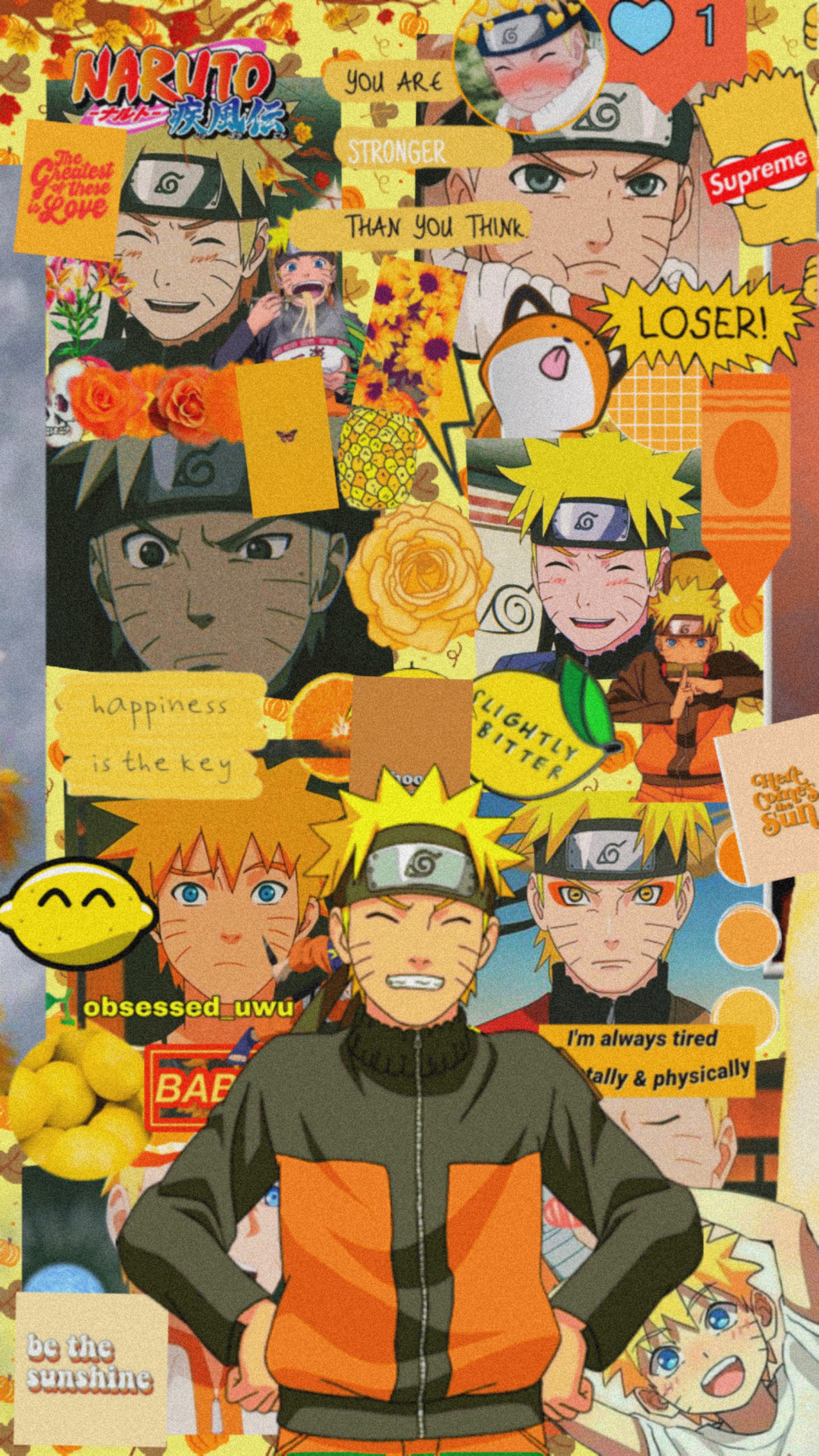 Naruto Collage Wallpapers