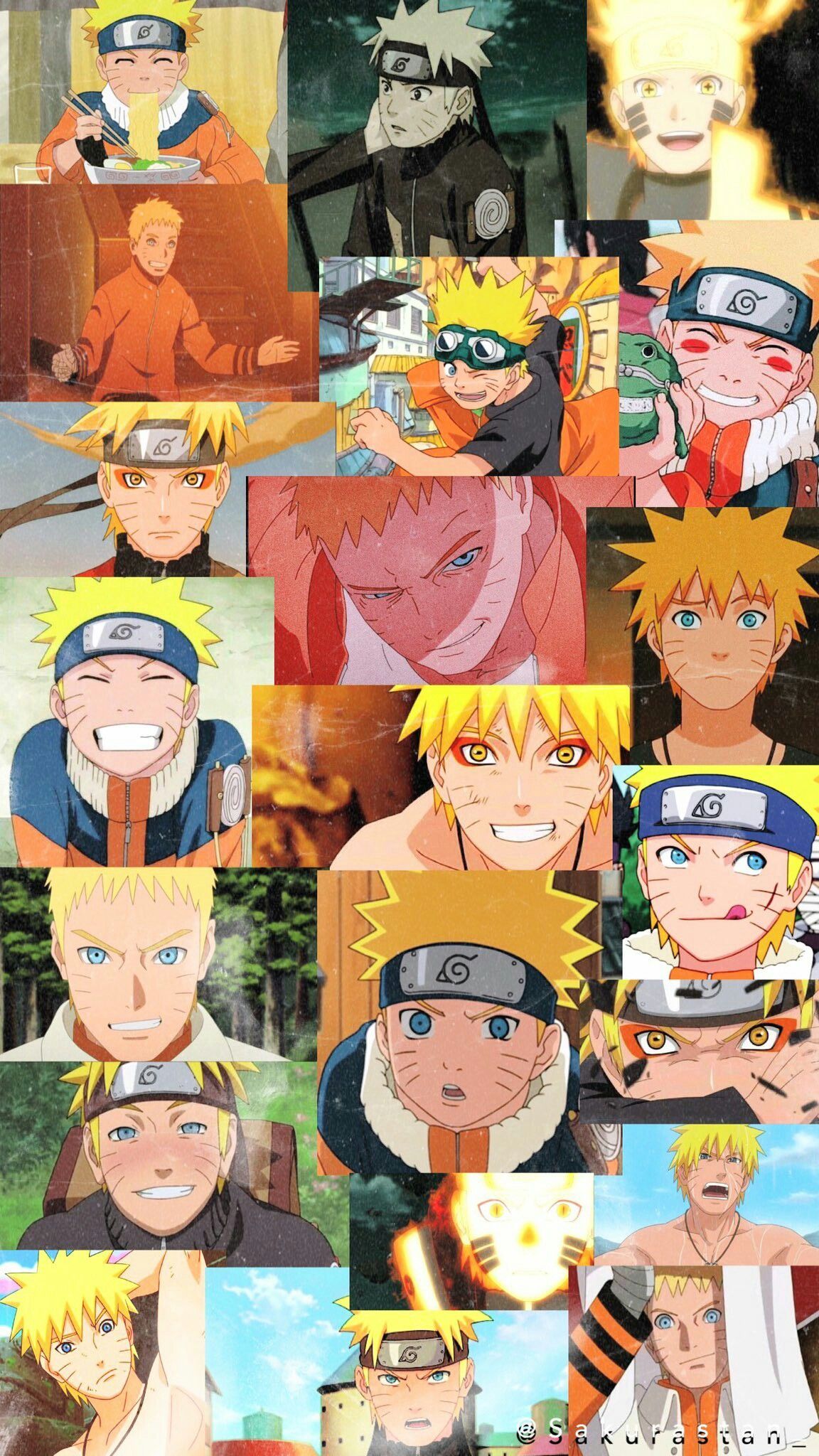 Naruto Collage Wallpapers