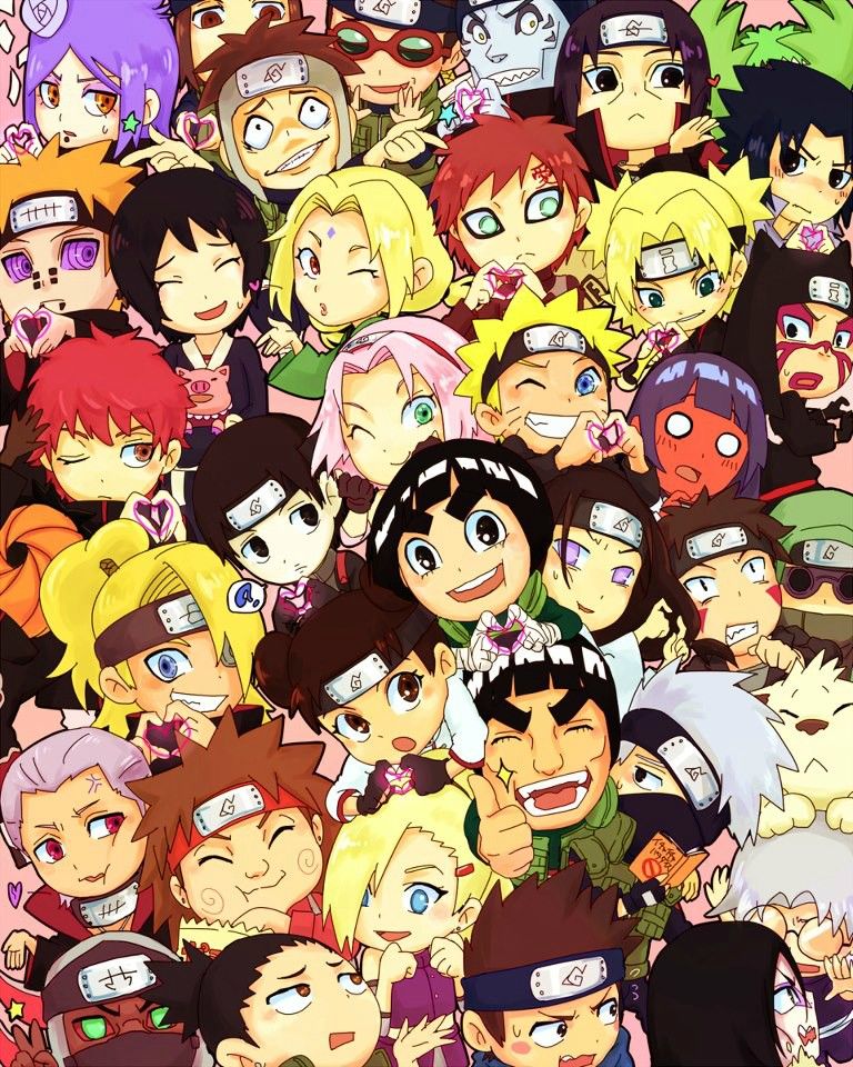 Naruto Collage Wallpapers