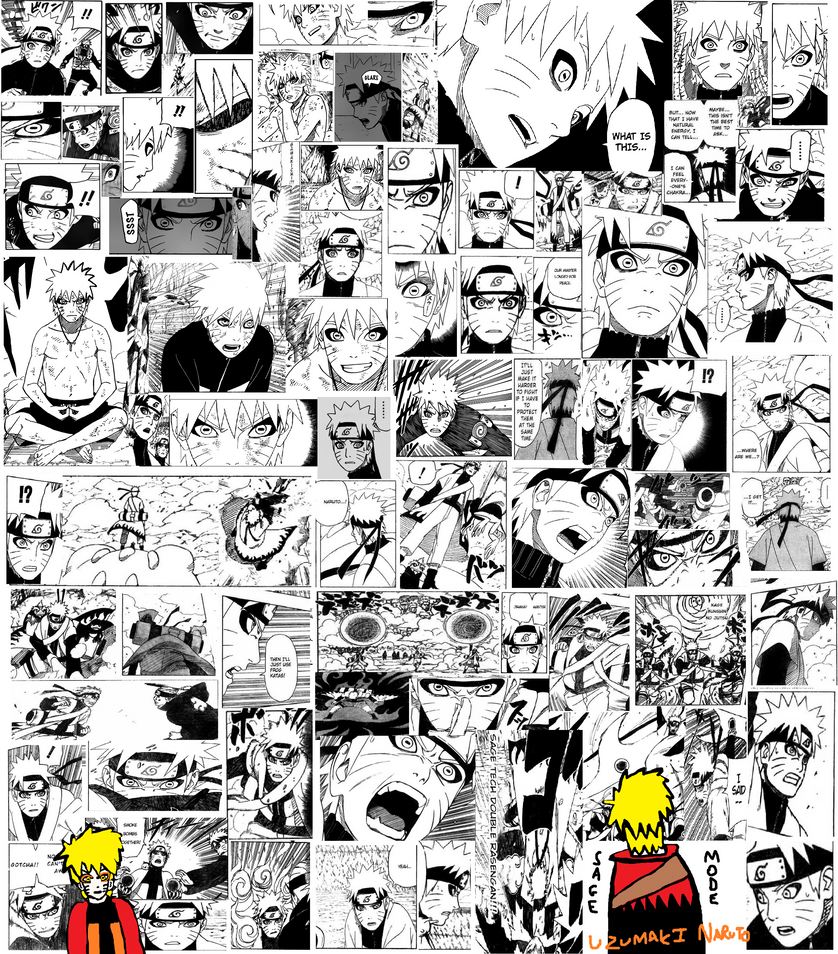 Naruto Collage Wallpapers