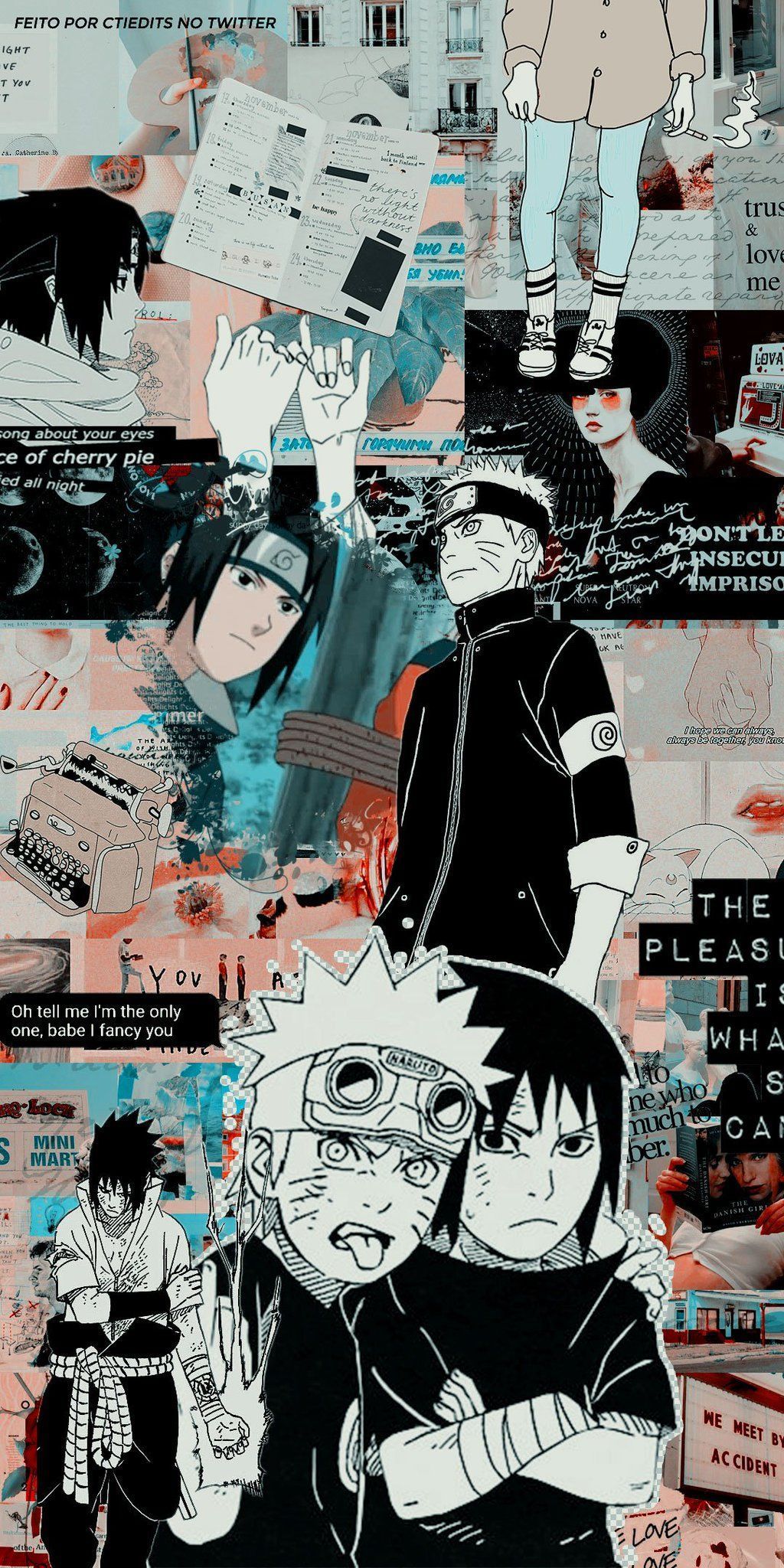 Naruto Collage Wallpapers