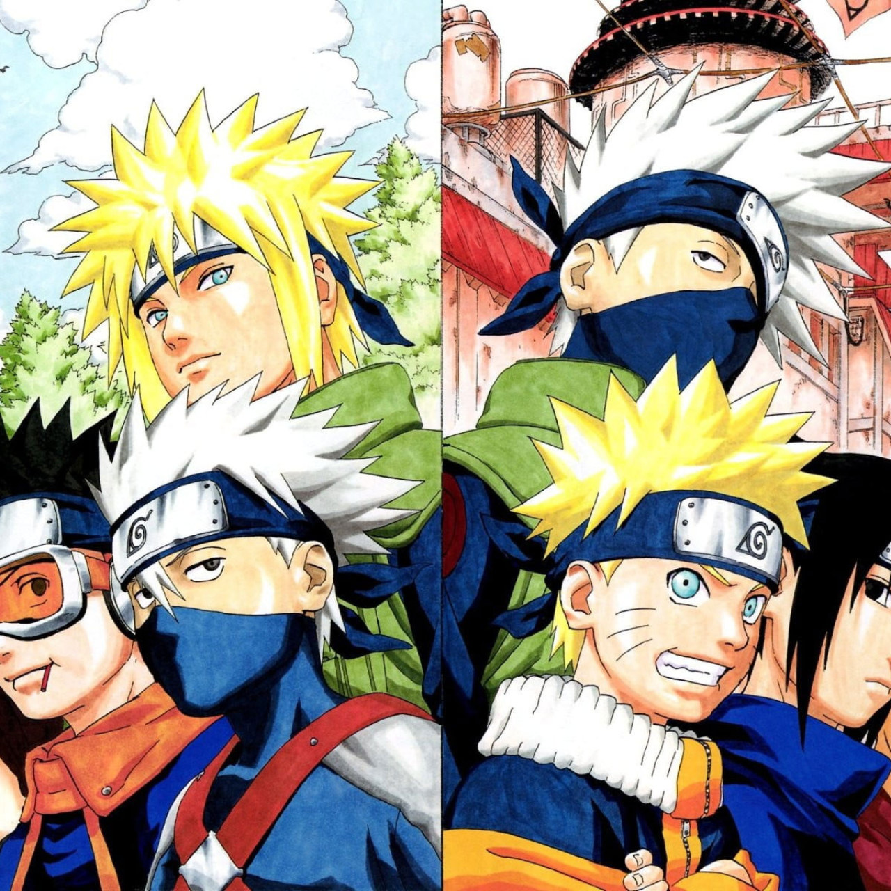 Naruto Collage Wallpapers