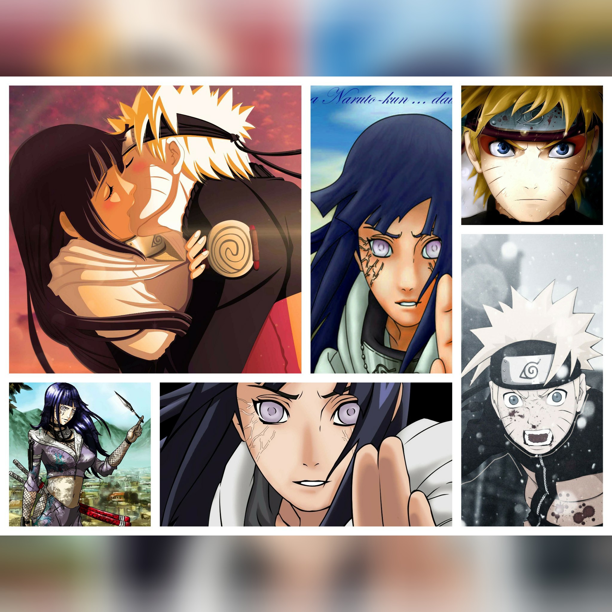 Naruto Collage Wallpapers