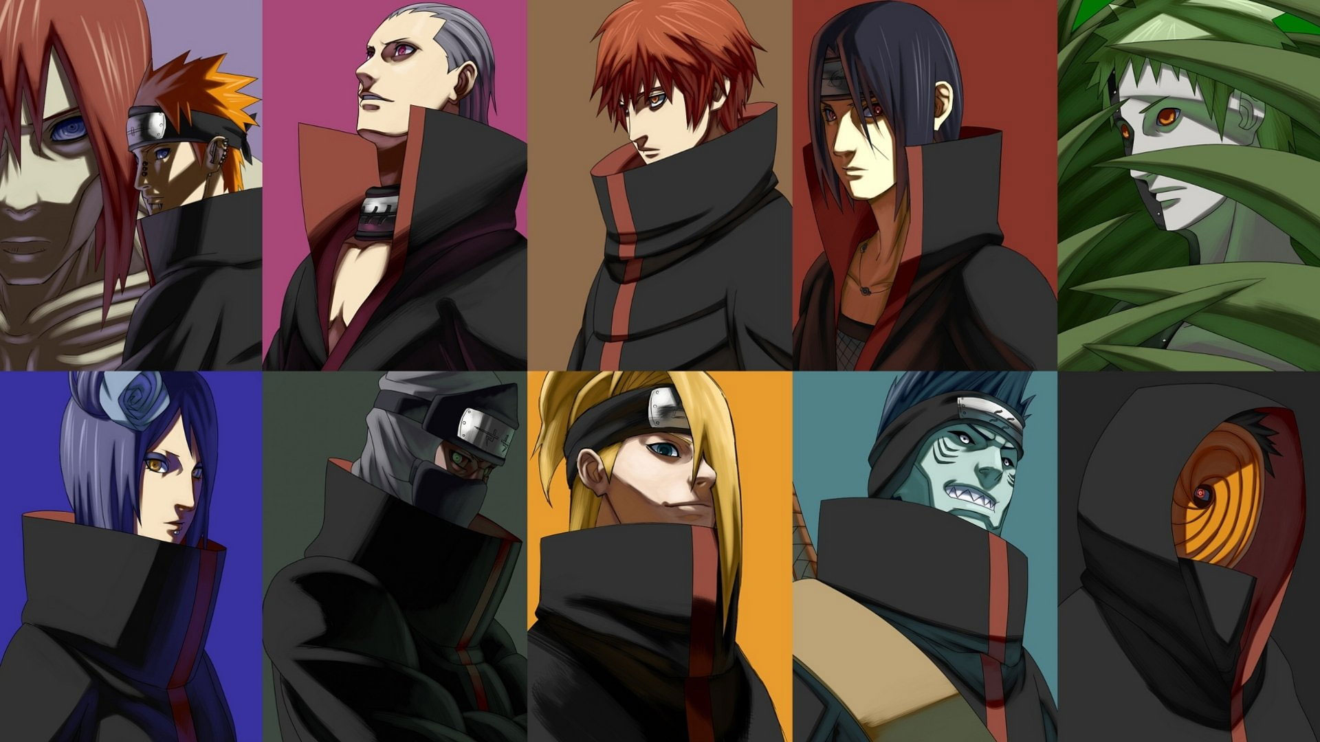 Naruto Collage Wallpapers