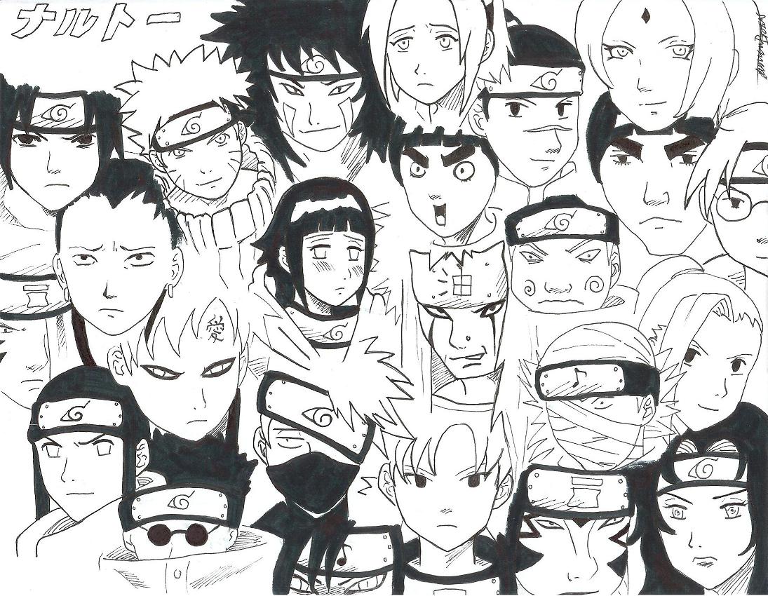 Naruto Collage Wallpapers