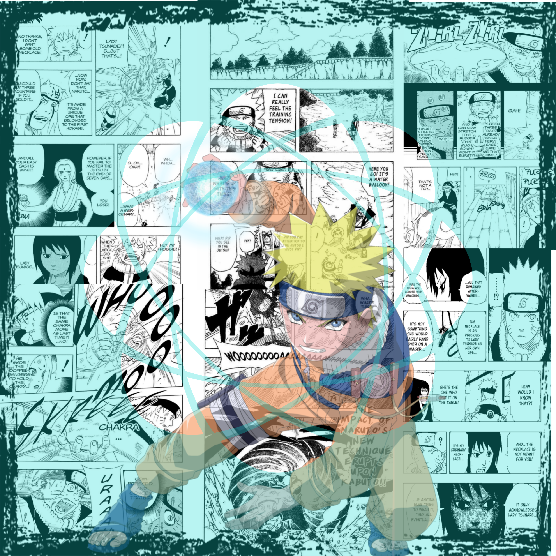 Naruto Collage Wallpapers