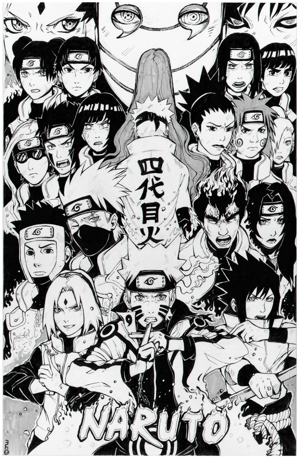 Naruto Drawings Wallpapers