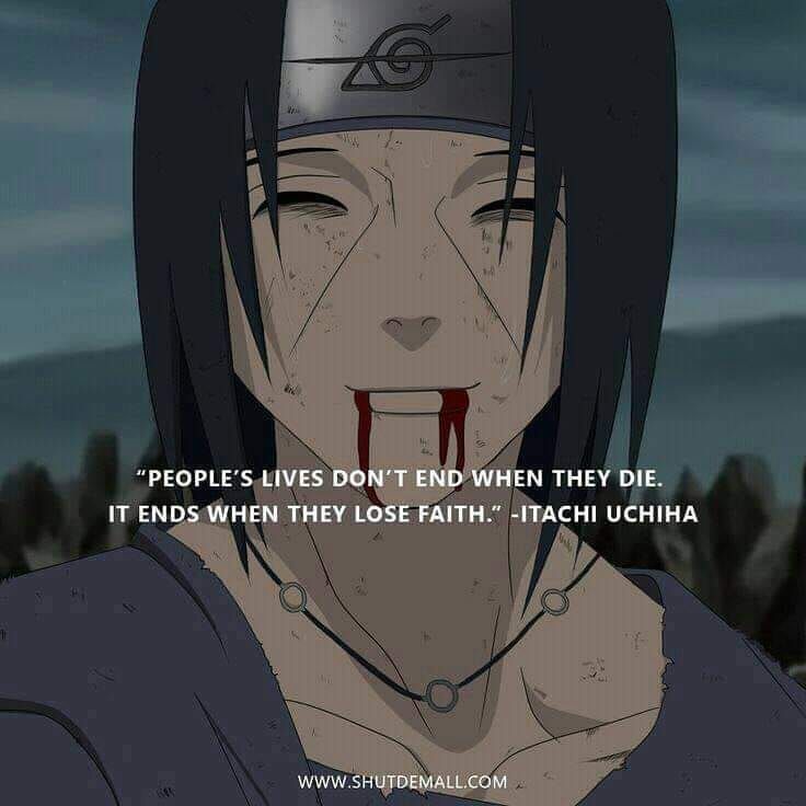 Naruto Emotional Quotes Wallpapers