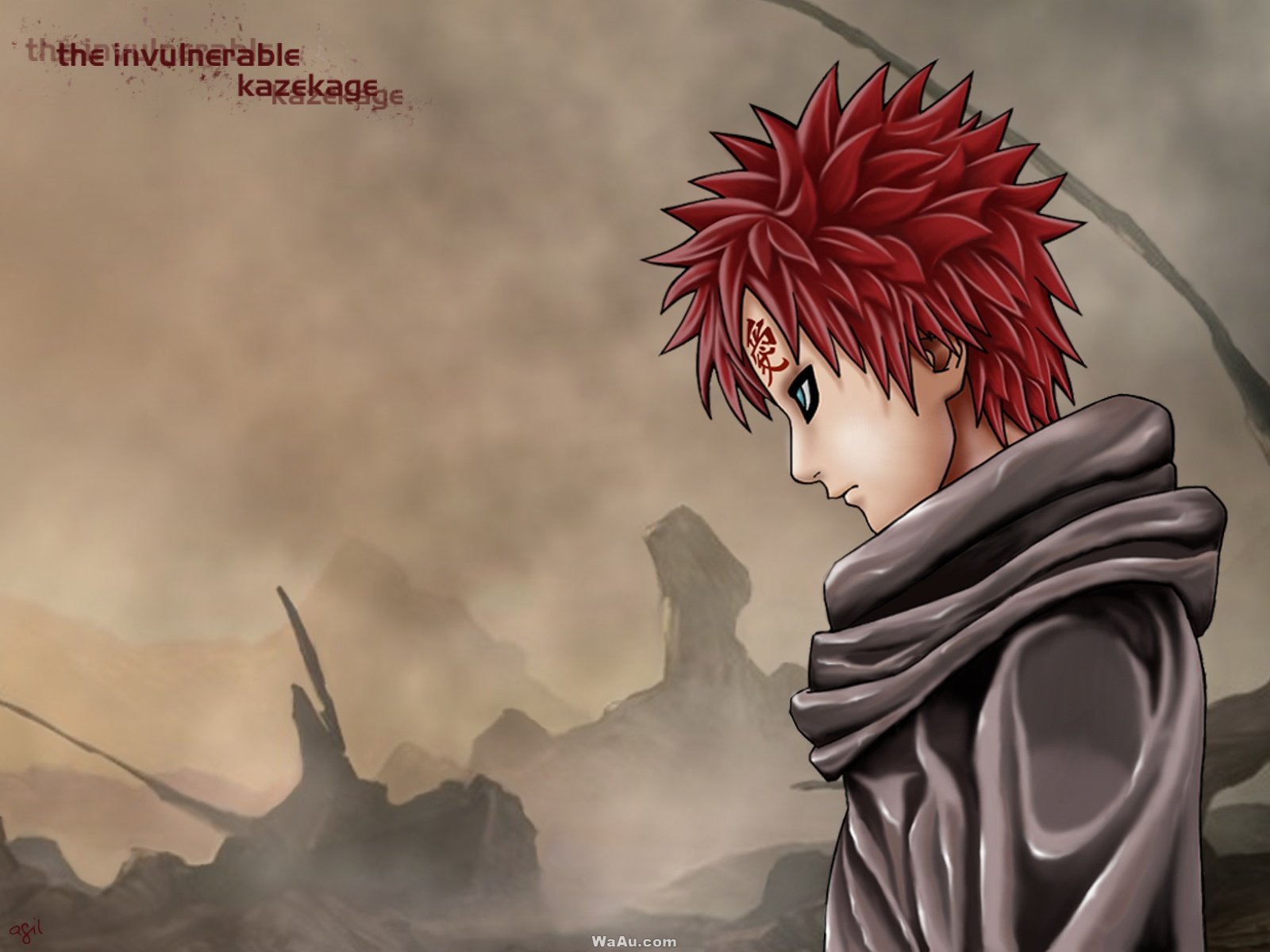 Naruto Gaara Iphone Wallpapers