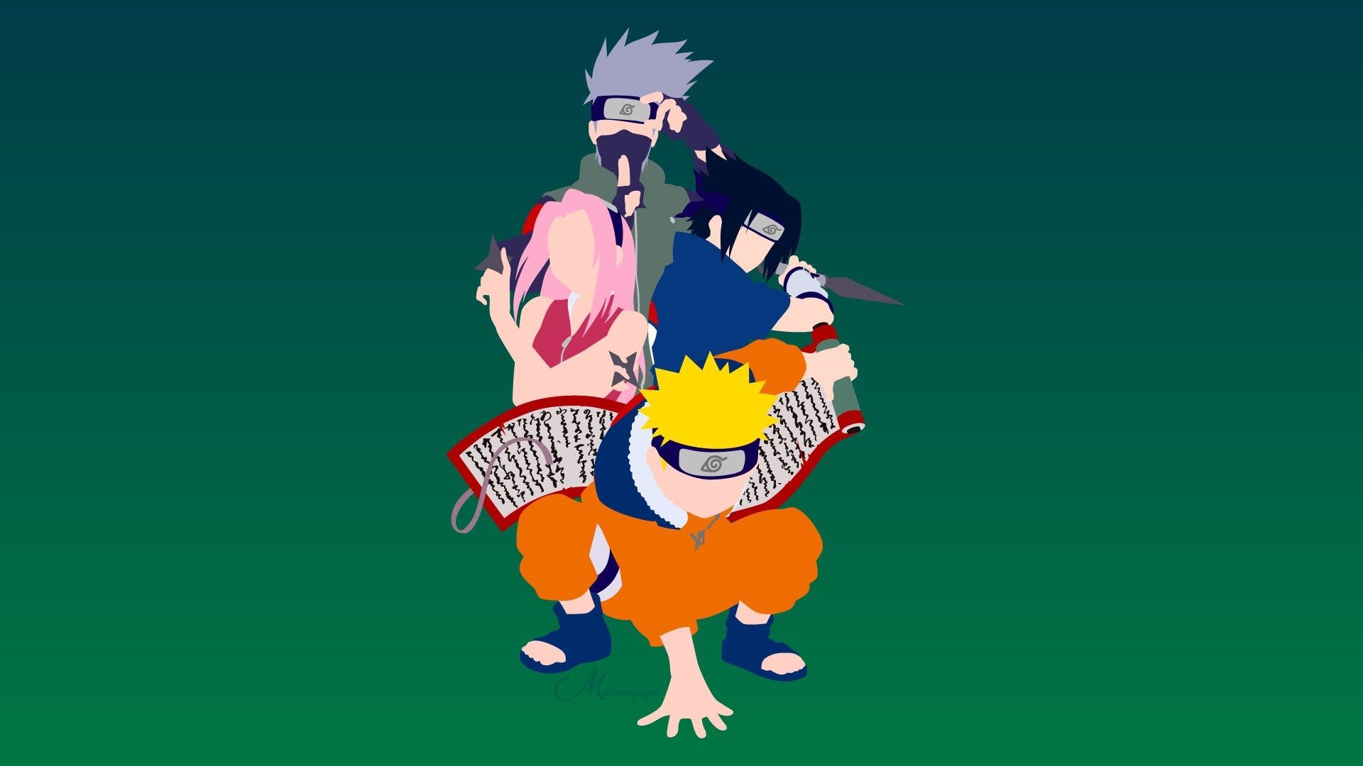 Naruto Minimalist Iphone Wallpapers