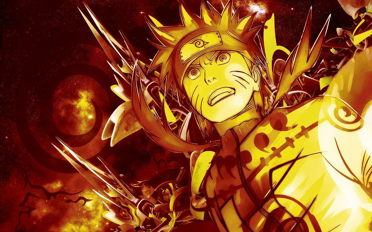 Naruto Nine Tails Sage Mode Wallpapers