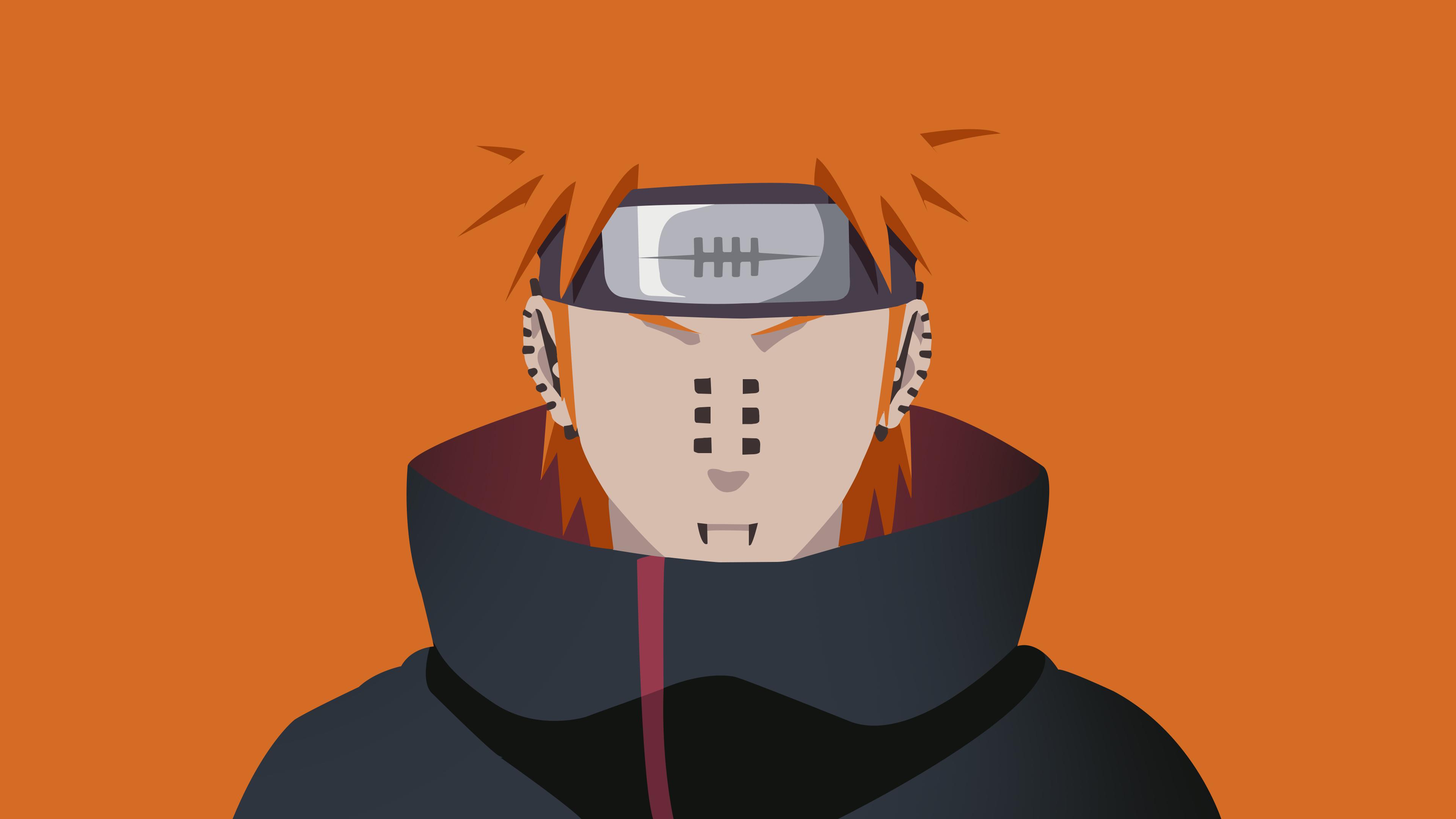 Naruto Pain Minimal Wallpapers