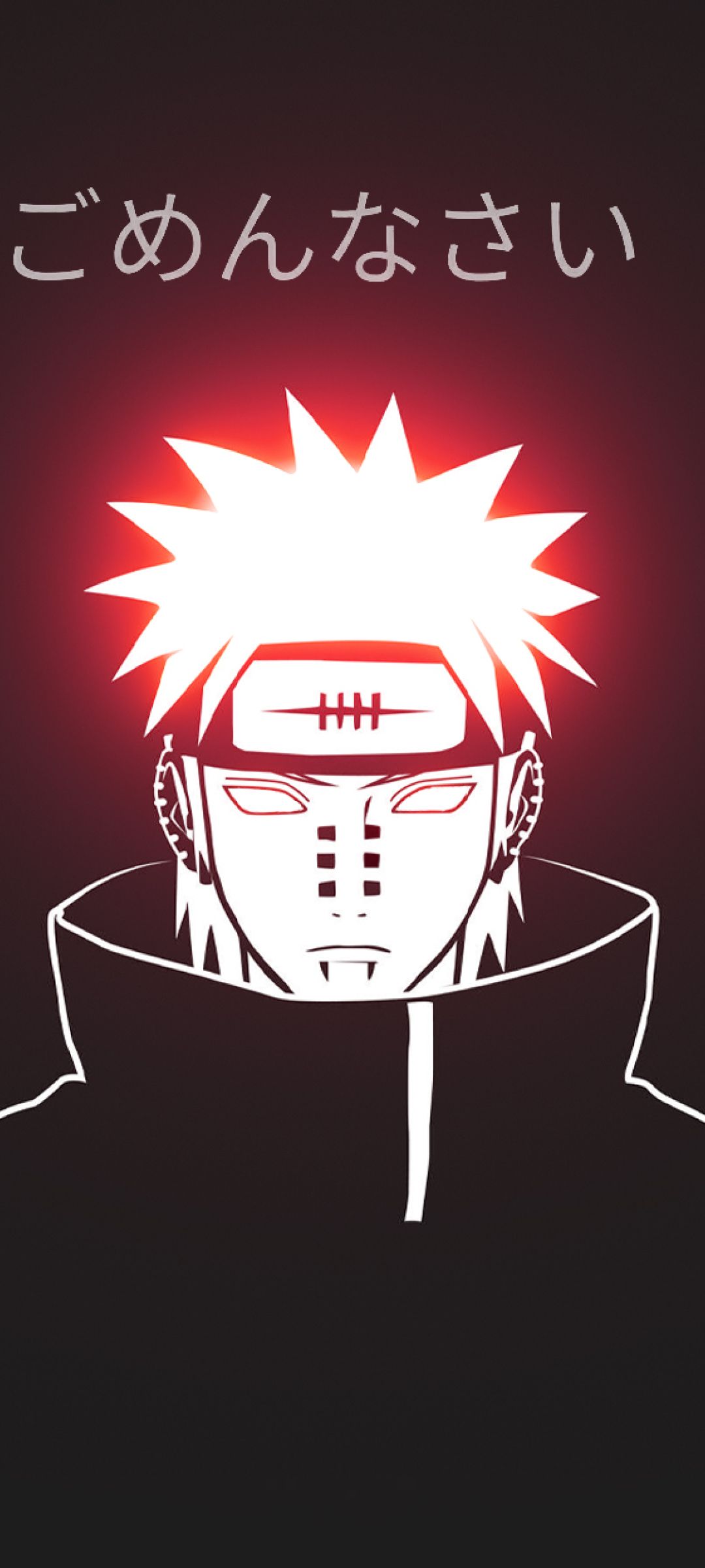 Naruto Pain Minimal Wallpapers