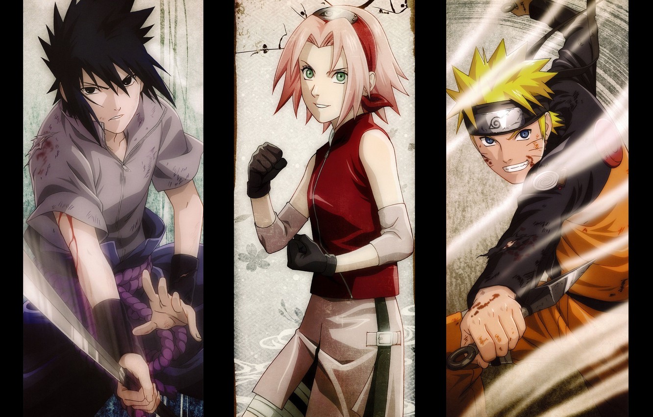 Naruto Sakura And Sasuke Wallpapers