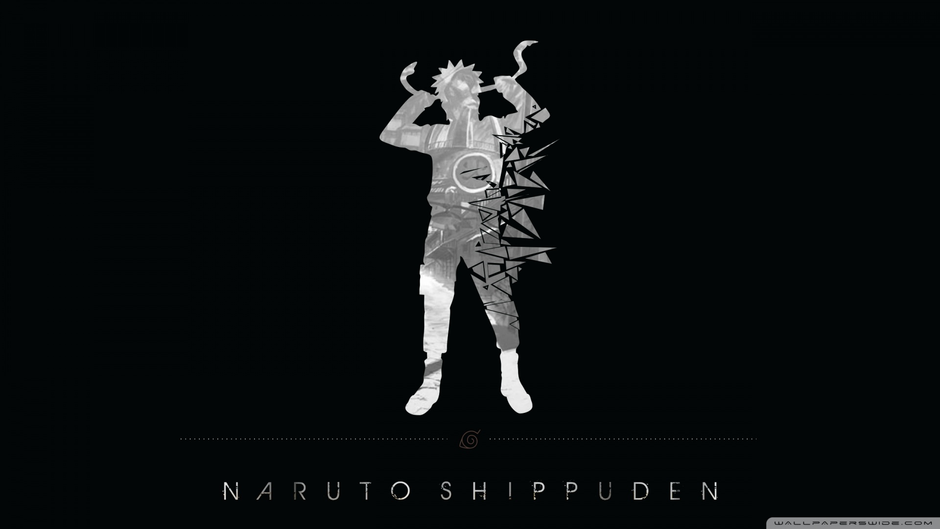 Naruto Shippuden Black And White Wallpapers