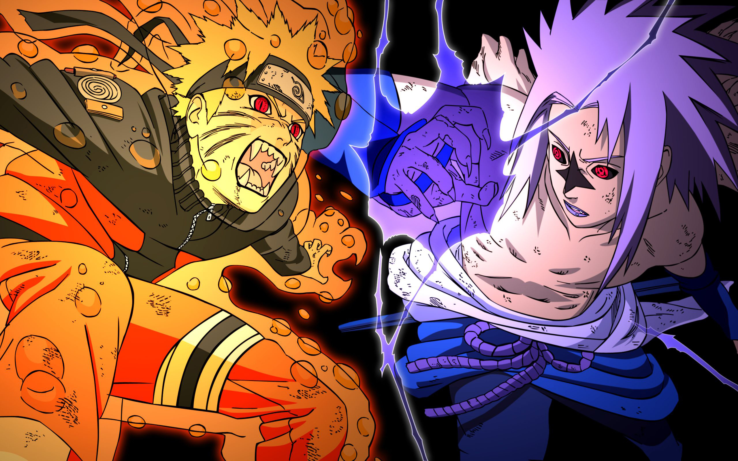 Naruto Uzumaki And Sasuke Uchiha Wallpapers